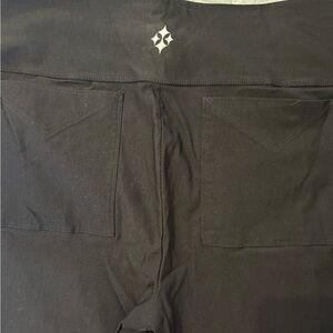 Jofit Black Performance pants with Reflective Logo